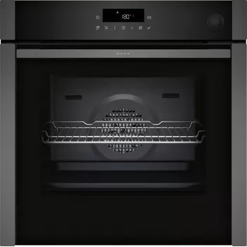Horno eléctrico integrable NEFF N 50 B6AVJ7AG3 — 71 L, 3600 W, negro/grafito, control táctil
