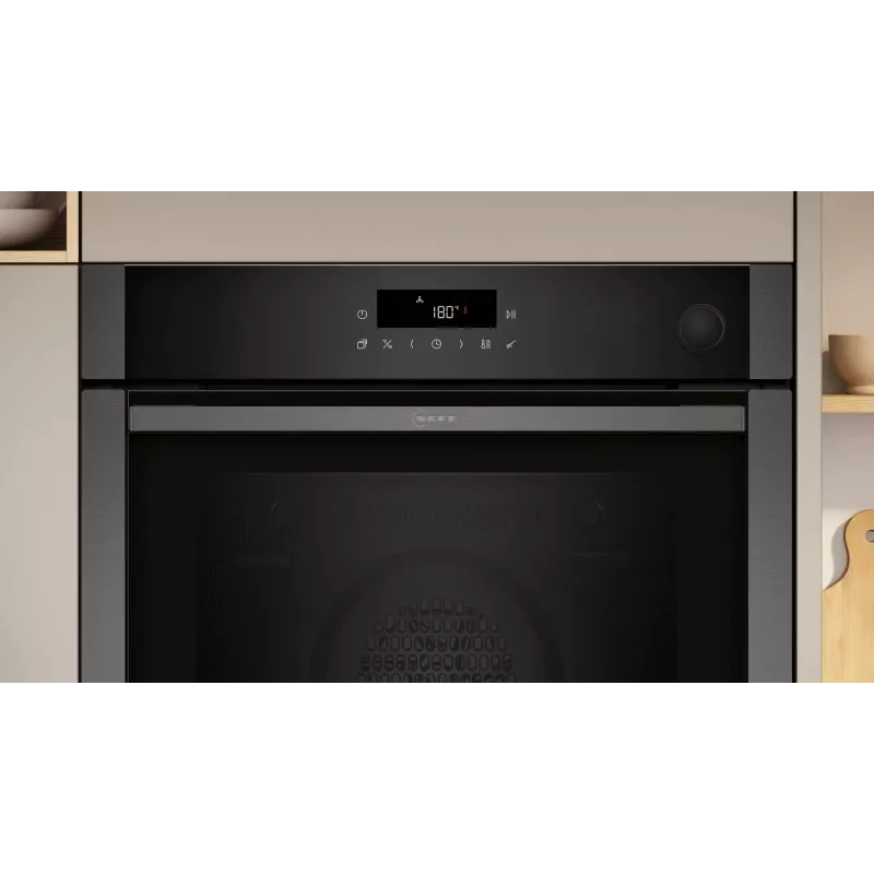 Neff N50 B6AVJ7AG3 horno eléctrico integrable, 71 l, A+, negro/grafito