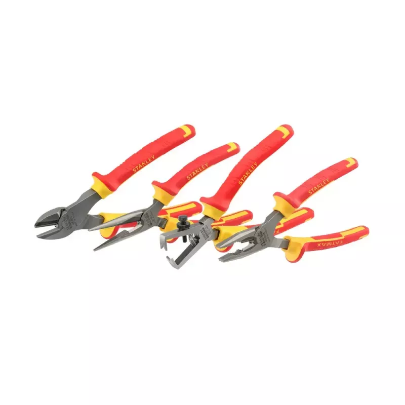 Alicates Stanley FATMAX 4 piezas VDE 4-84-489