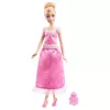 Muñeca de moda Disney Princess 2 en 1 Historias Cinderella con 2 tops intercambiables, 2 faldas y 9 accesorios