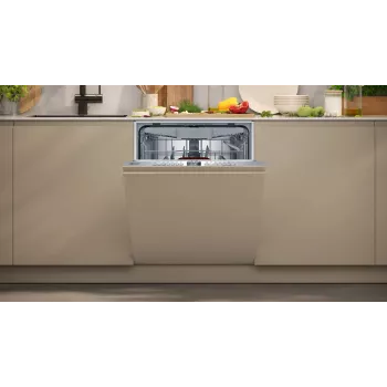 Lavavajillas totalmente integrable NEFF N 50 S255EVX04E — 14 cubiertos, 60 cm, 44 dB, 9 L/ciclo, Home Connect