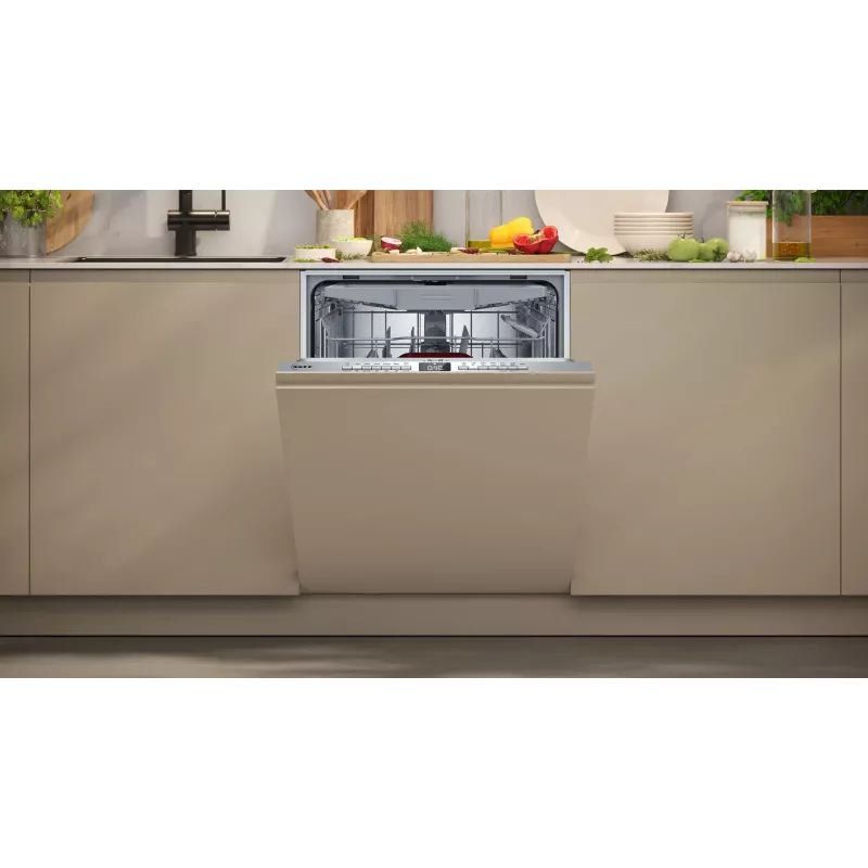 Lavavajillas totalmente integrable NEFF N 50 S255EVX04E — 14 cubiertos, 60 cm, 44 dB, 9 L/ciclo, Home Connect