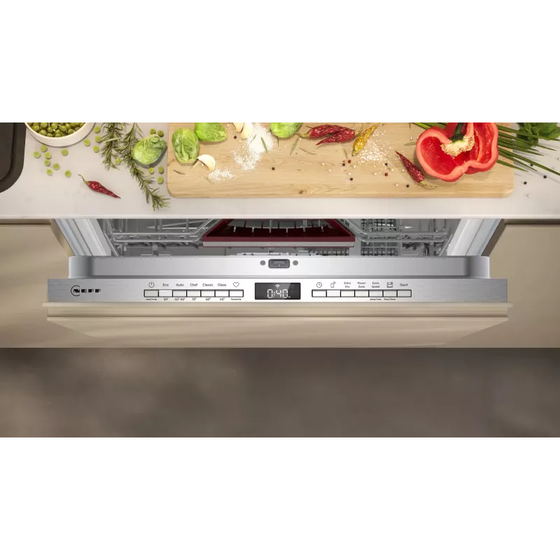 Lavavajillas Neff S155EAX16E totalmente integrable 13 cubiertos