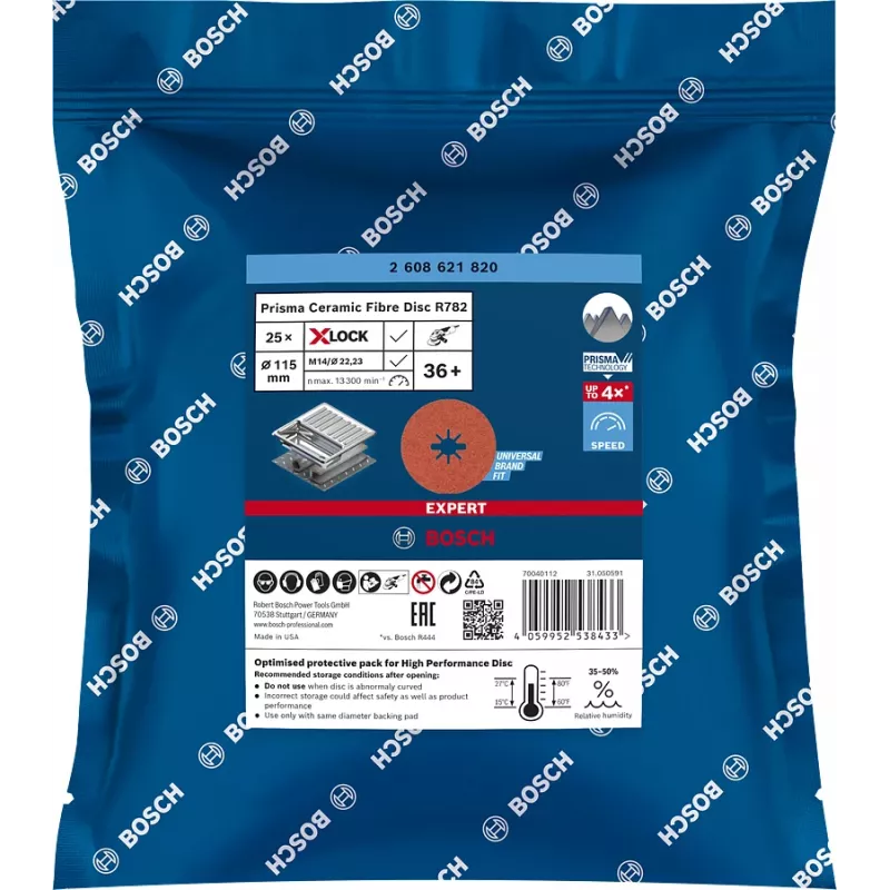 Bosch 2 608 621 825 accesorio para amoladora angular disco de desbaste