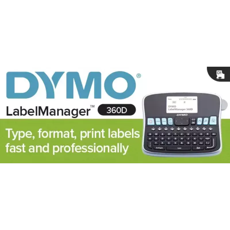 Impresora de etiquetas DYMO LabelManager 360D QWZ