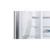 Bosch Serie 6 KAG93AIEP frigorífico Side-by-Side, de libre instalación, 560 l (369 l + 191 l), dispensador de hielo y agua, E, acero inoxidable