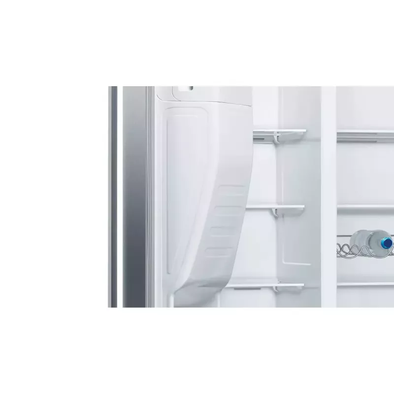 Bosch Serie 6 KAG93AIEP frigorífico Side-by-Side, de libre instalación, 560 l (369 l + 191 l), dispensador de hielo y agua, E, acero inoxidable