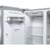 Bosch Serie 6 KAG93AIEP frigorífico Side-by-Side, de libre instalación, 560 l (369 l + 191 l), dispensador de hielo y agua, E, acero inoxidable