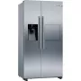 Bosch Serie 6 KAG93AIEP frigorífico Side-by-Side, de libre instalación, 560 l (369 l + 191 l), dispensador de hielo y agua, E, acero inoxidable