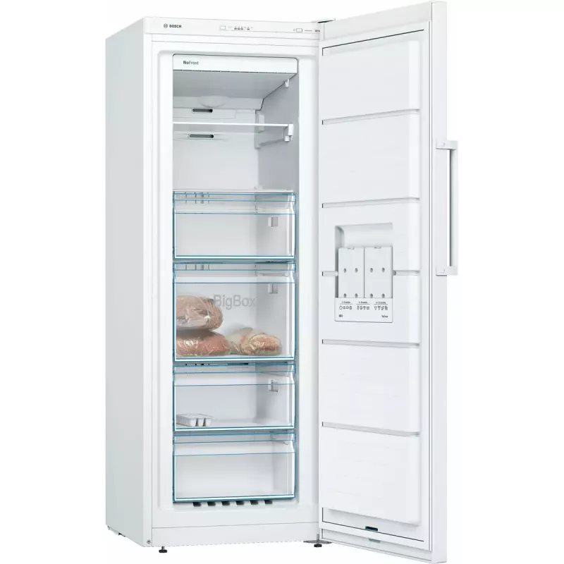 Bosch Serie 4 GSN29VWEP congelador vertical, 200 l, clase E, blanco