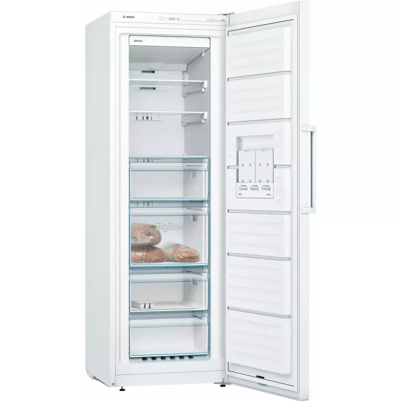 Congelador Bosch Serie 4 GSN33VWEP congelador vertical independiente 225 L blanco