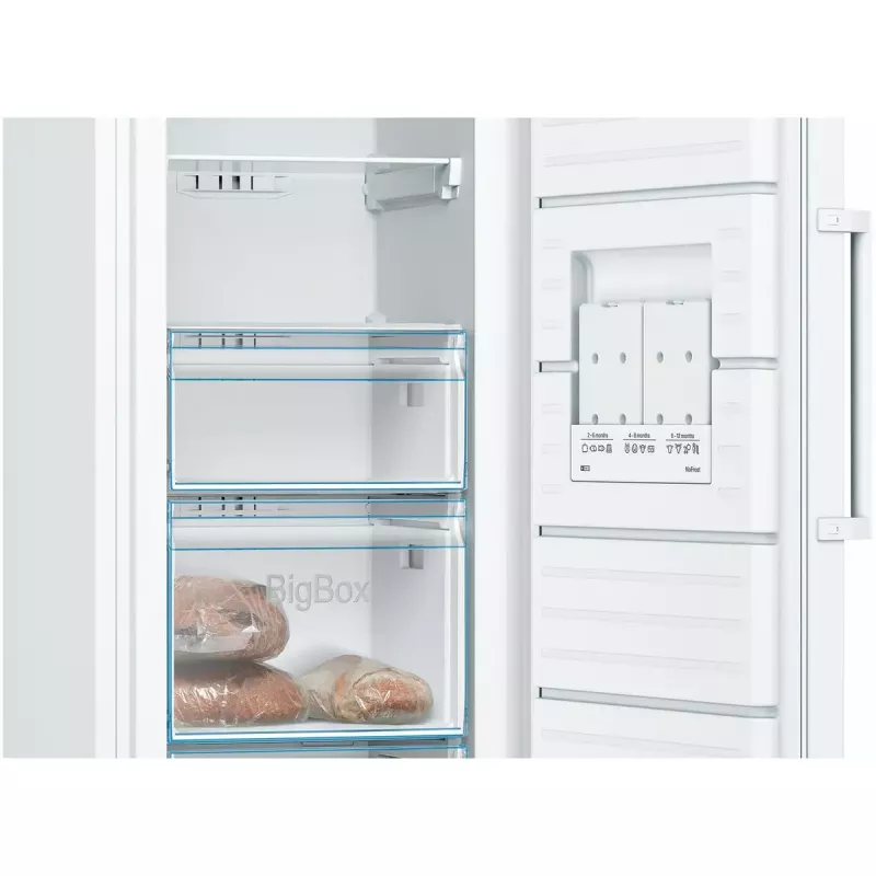 Congelador Bosch Serie 4 GSN33VWEP congelador vertical independiente 225 L blanco