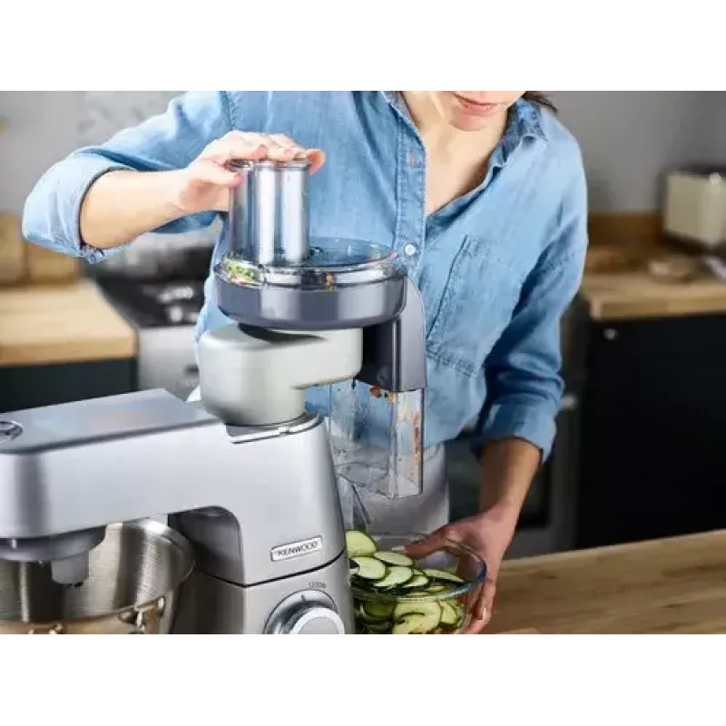 Robot de cocina Kenwood KVL4140S — 1200 W, bol de acero inoxidable de 6,7 L, plata