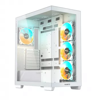 GIGABYTE C500 PANORAMIC STEALTH torre Midi blanca