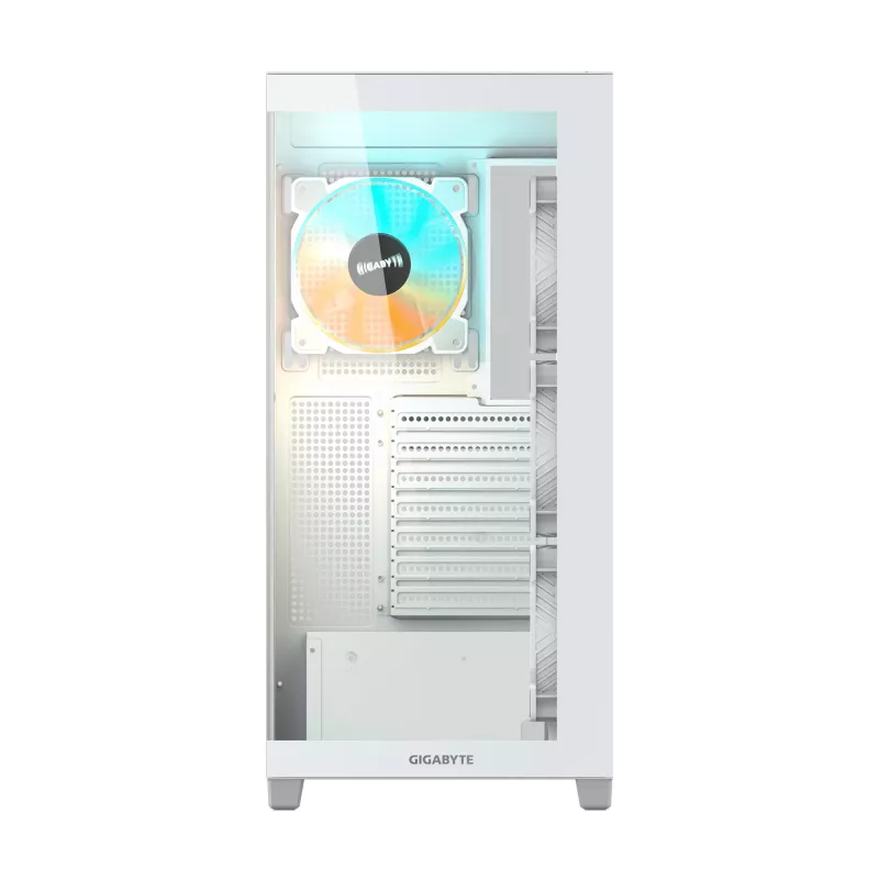 GIGABYTE C500 PANORAMIC STEALTH torre Midi blanca