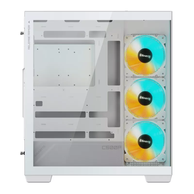 GIGABYTE C500 PANORAMIC STEALTH torre Midi blanca