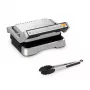 Parrilla de contacto Tefal OptiGrill 2in1 GC773D acero inoxidable 2100 W