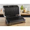 Parrilla de contacto Tefal OptiGrill 2in1 GC773D acero inoxidable 2100 W