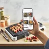 Parrilla de contacto Tefal OptiGrill 2in1 GC773D acero inoxidable 2100 W