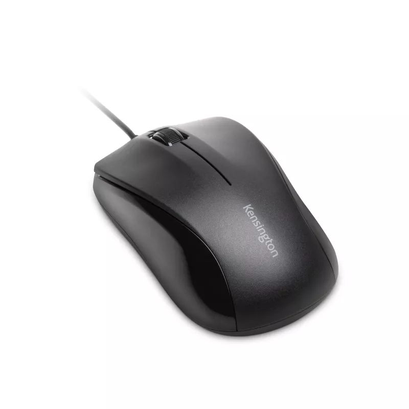 Ratón Kensington Wired ValuMouse, ambidiestro, óptico, USB Type-A, 1000 DPI, negro