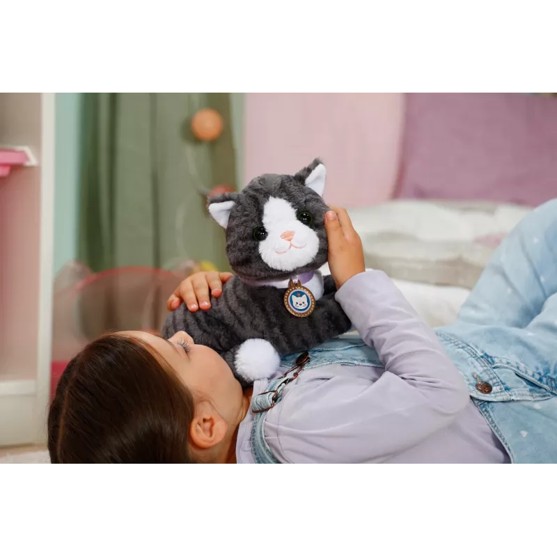 BABY born My Cat Cookie con caja, mascota de muñeca, 3 año(s), pilas necesarias