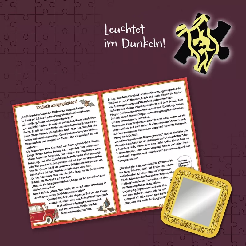 Puzle Kosmos Die Schule der magischen Tiere 8+