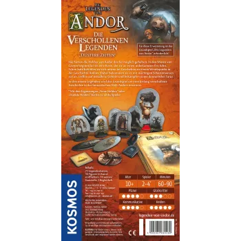 Kosmos 680480 Die Legenden von Andor - Düstere Zeiten juego de mesa, 2-4 jugadores, 10+