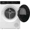 Secadora de ropa Gorenje DPNA93W bomba de calor, independiente, carga frontal, 9 kg, blanca, clase energética C