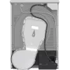 Secadora de ropa Gorenje DPNA93W bomba de calor, independiente, carga frontal, 9 kg, blanca, clase energética C