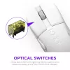 NZXT Lift Elite Wireless ratón gaming blanco