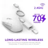 NZXT Lift Elite Wireless ratón gaming blanco