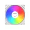 Cooler Master SickleFlow Edge 120 ARGB White Edition ventilador de caja, 120 mm
