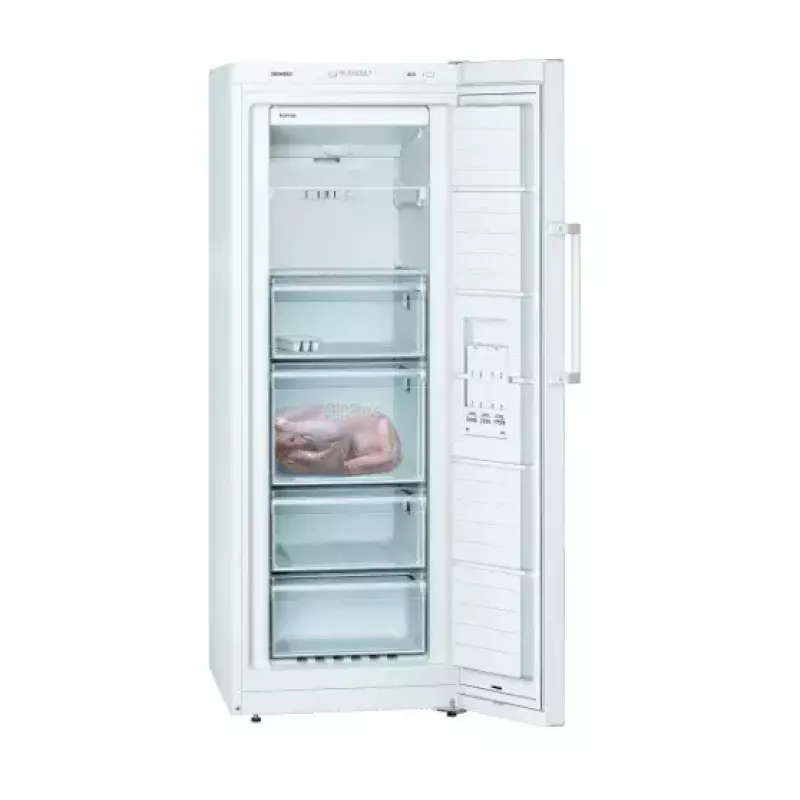 Siemens iQ300 GS29NVWEP congelador vertical independiente 200 L blanco