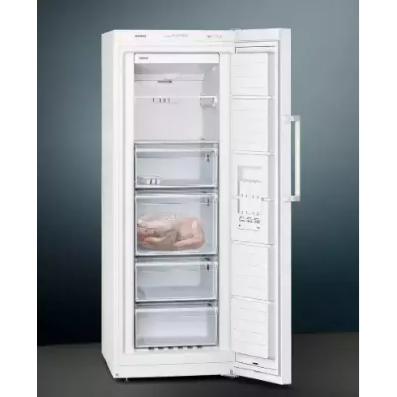 Siemens iQ300 GS29NVWEP congelador vertical independiente 200 L blanco