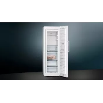 Congelador Siemens iQ300 GS33NVWEP — 225 L, NoFrost, 20 kg/24h, clase E, blanco