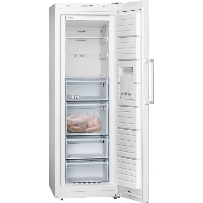 Siemens iQ300 GS33NVWEP congelador vertical, 225 l, clase E, blanco