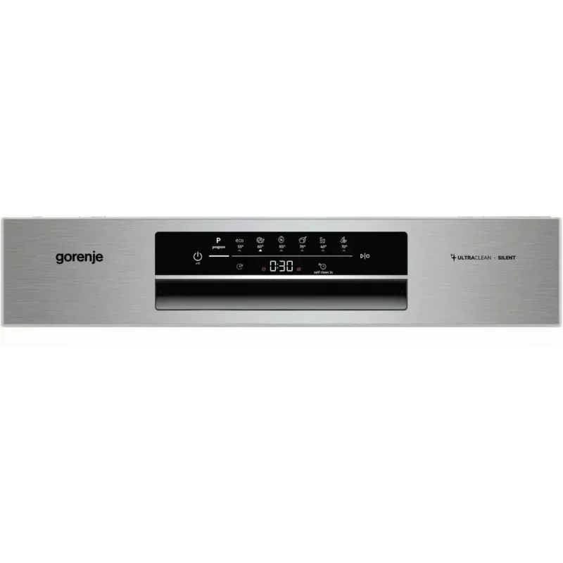 Lavavajillas Gorenje GI642E90X semintegrado, 13 cubiertos, 60 cm, 47 dB, 11 l/ciclo, clase energética E