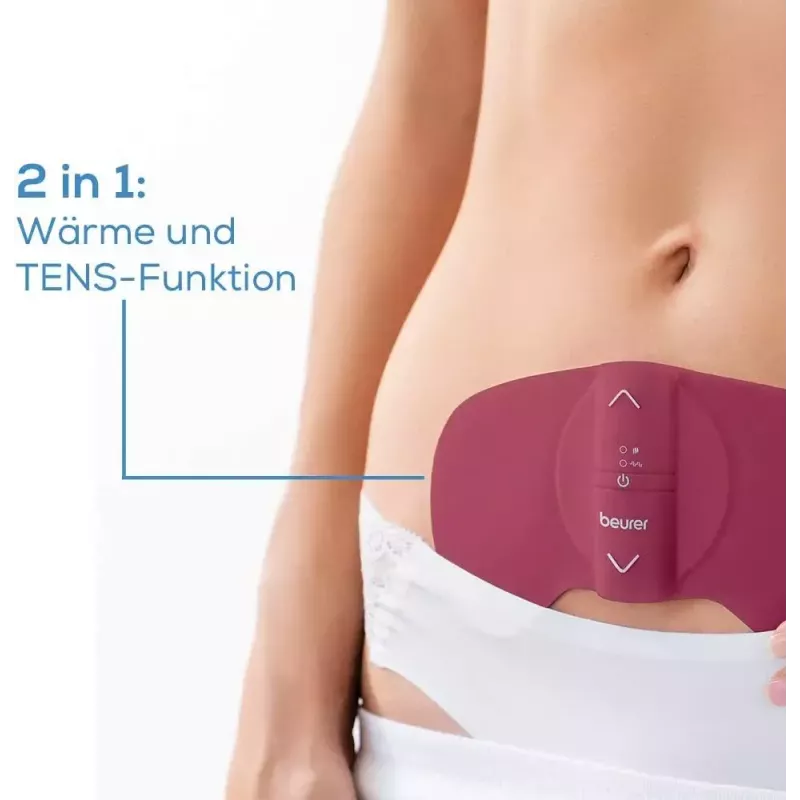 Set de electrodos de repuesto para Beurer EM50 Menstrual Relax – parches y cables de repuesto para alivio del dolor y relajación muscular