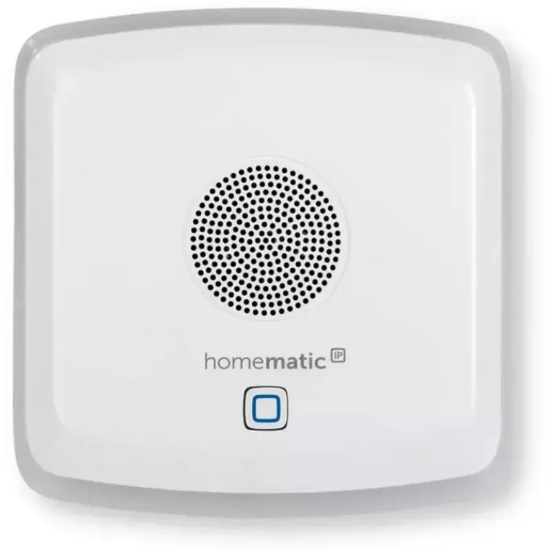 Transmisor de señal HomeMatic HmIP-MP3P inalámbrico blanco — emisor de señal inalámbrico para sistema Homematic IP