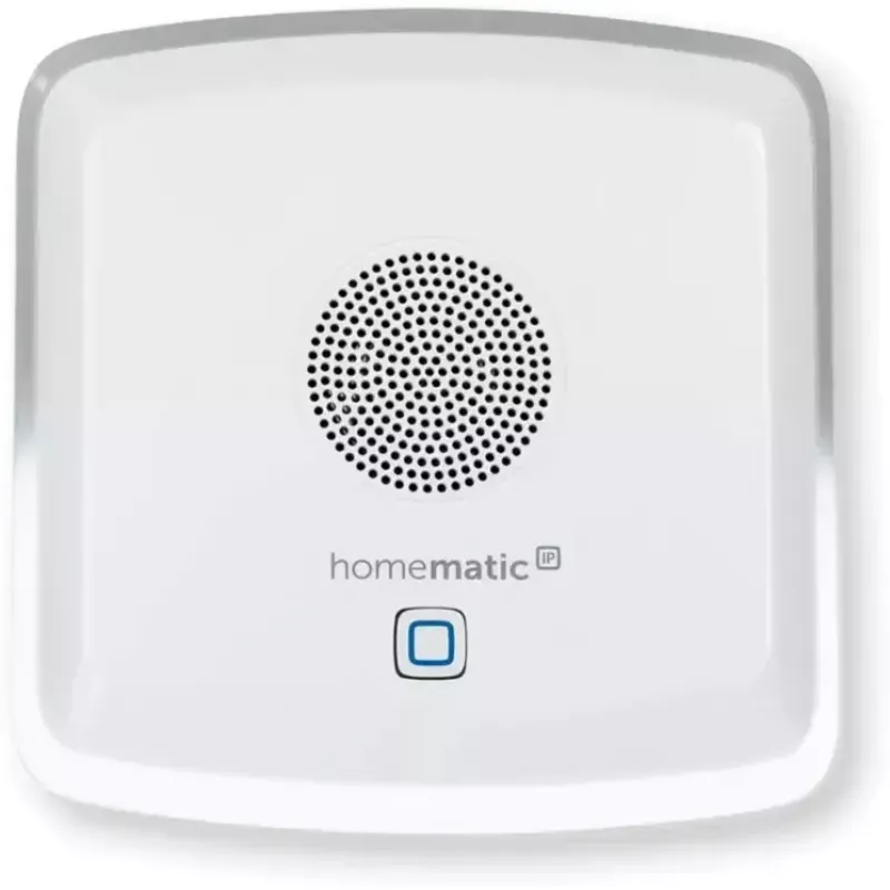 Transmisor de señal HomeMatic HmIP-MP3P inalámbrico blanco — emisor de señal inalámbrico para sistema Homematic IP