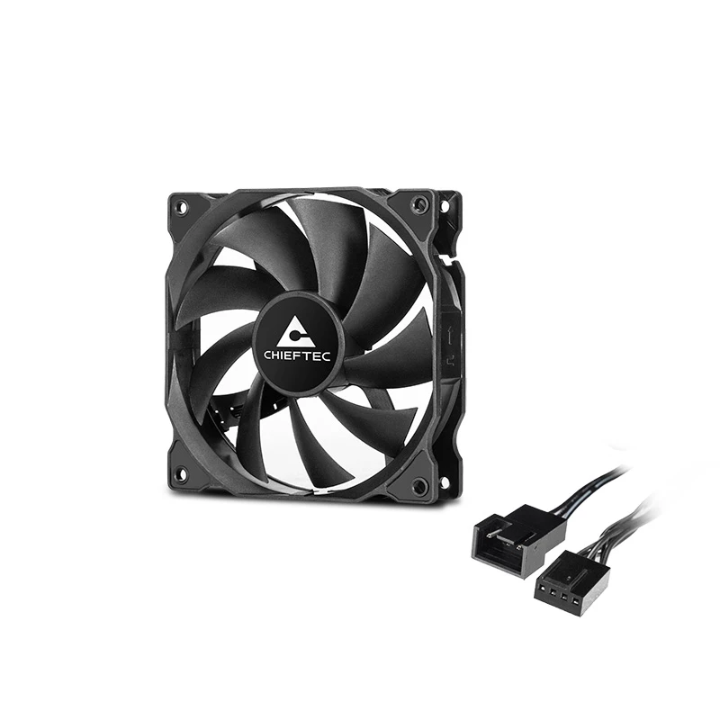 Chieftec ZF-1225PWM sistema de refrigeración para PC ventilador para caja de PC 12 cm negro 1 unidad