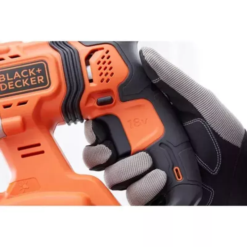 Taladradora Black & Decker BCD900E2K-QW 1880 RPM SDS Plus, batería 2,5 Ah
