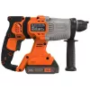 Taladradora Black & Decker BCD900E2K-QW 1880 RPM SDS Plus, batería 2,5 Ah
