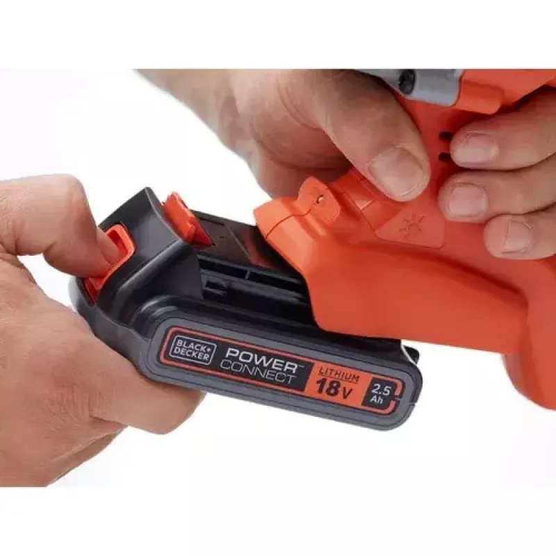 Taladradora Black & Decker BCD900E2K-QW 1880 RPM SDS Plus, batería 2,5 Ah
