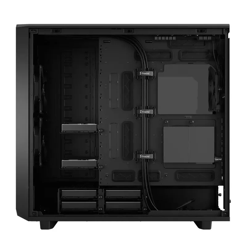 Caja de PC Fractal Design Meshify 2 XL Light Tempered Glass torre negra