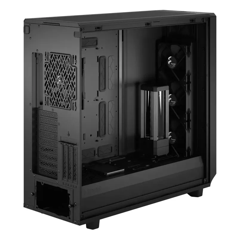 Caja de PC Fractal Design Meshify 2 XL Light Tempered Glass torre negra