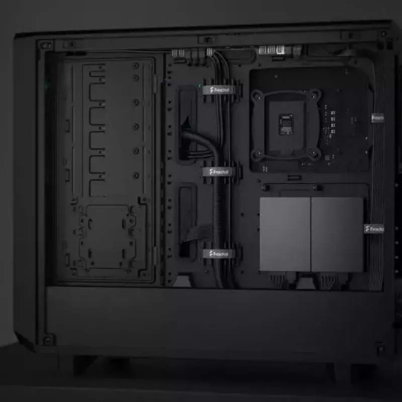 Caja de PC Fractal Design Meshify 2 Compact torre negra