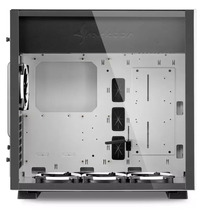 Caja de PC Sharkoon Pure Steel RGB Midi Tower Blanco