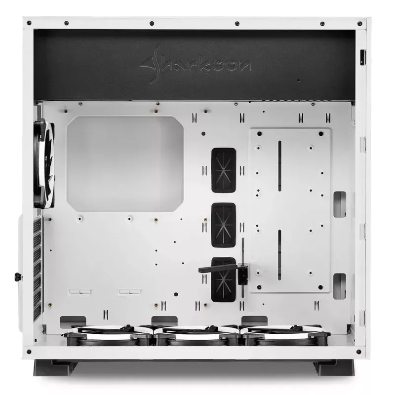 Caja de PC Sharkoon Pure Steel RGB Midi Tower Blanco