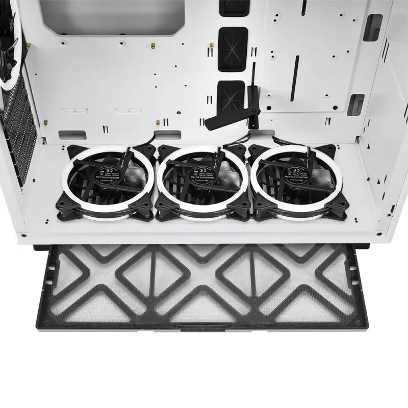 Caja de PC Sharkoon Pure Steel RGB Midi Tower Blanco
